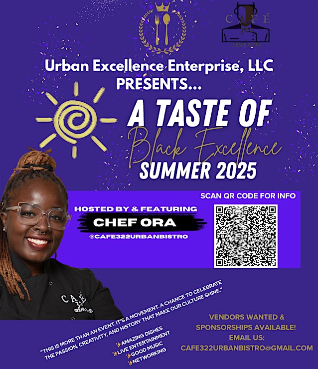 Chef Ora & Café 322 Urban Bistro: Leading the Flavor of Black Excellence